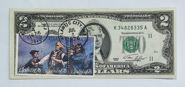 2 долари США 1976 р. "номер - рандомний" - Зображення 2