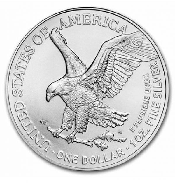 Колекційна срібна монета Американський Орел 31,1 г - Зображення 2