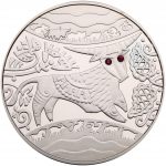 Колекційна срібна монета "Рік Бика" 15,55 г 2009 рік
