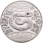Колекційна срібна монета "Рік Змії" 15,55 г 2013 рік
