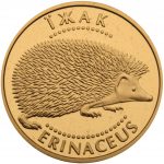 Колекційна золота монета "Їжак" 1,24 г 2006 рік