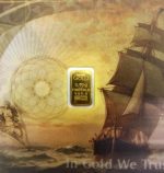 Колекційний золотий злиток 0.1 грам Karatbars-Karatpay