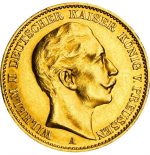 Колекційна золота монета "20 марок" 7,965 г 1890-1913 роки