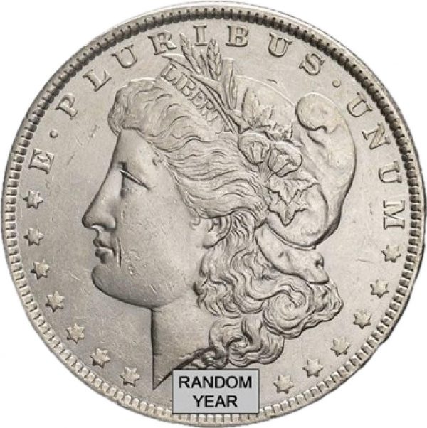 Колекційна срібна монета "Morgan Dollars (Морган)" 1878-1921 рік - Зображення 1