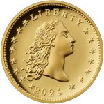 Колекційна золота монета "LIBERTY" 31,1 г 2024 рік
