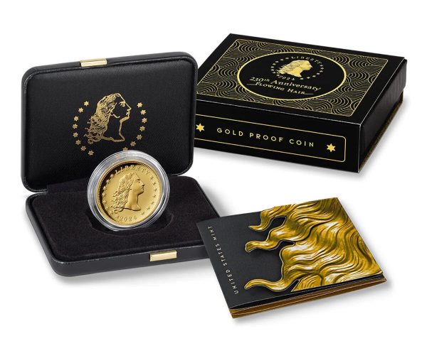 Колекційна золота монета "LIBERTY" 31,1 г 2024 рік - Зображення 2