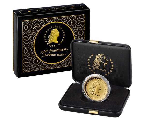 Колекційна золота монета "LIBERTY" 31,1 г 2024 рік - Зображення 4