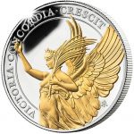 Колекційна срібна монета "VICTORIA CONCORDIA CRESCIT" 31,1 г
