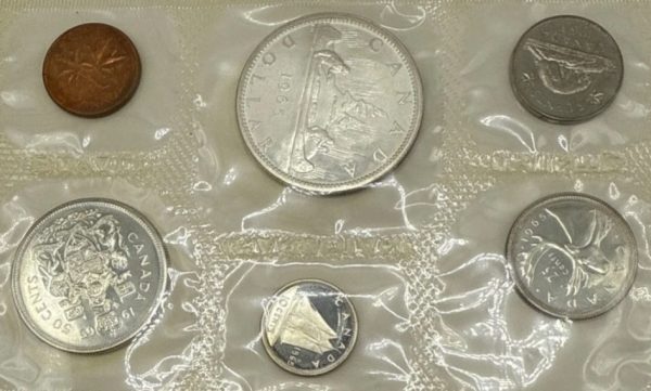 Колекційний набір монет "Канадський монетний двір" 1965 рік - Зображення 3