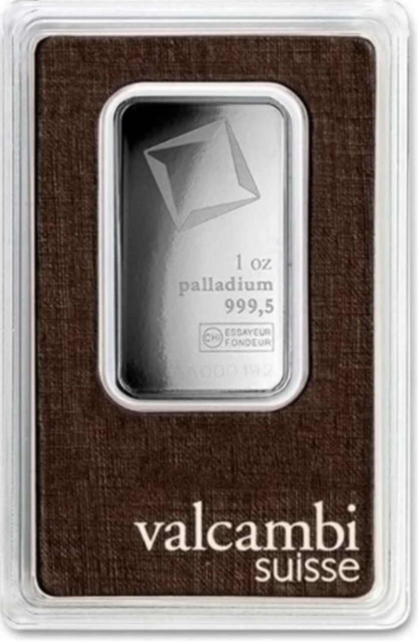 Screenshot Коллекционный Палладиевый слиток 31,1 грамм VALCAMBI — изображение 1
