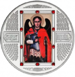 Колекційна срібна монета "Архангел Михаїл" 62,2 г 2012 рік