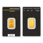 Колекційний золотий злиток 5 грам ARGOR-HERAEUS - Зображення 2