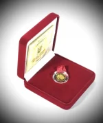 Колекційна золота монета "Діва" 1,24 г Україна 2008 рік - Зображення 2