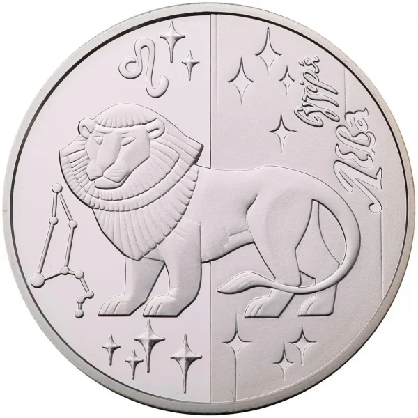 Колекційна срібна монета “Лев” 15,55 г 2008 рік - Зображення 1