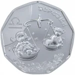 Колекційна срібна монета "Терезки" Терези 7,78 г Україна 2015 рік
