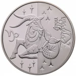 Колекційна срібна монета “Козоріг” 15,55 г 2007 рік