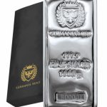Коллекционный серебряный литой слиток 1000 г (1кг)