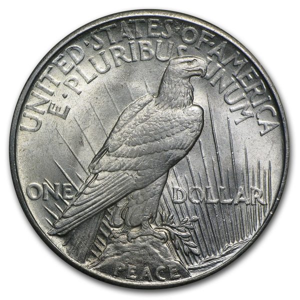 Колекційна срібна монета "PEACE DOLLAR - Мирний Долар" 1921 - 1935 роки - Зображення 2