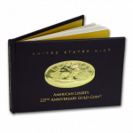 Колекційна золота монета "Леді Ліберті. 225-річчя Монетного двору США" 31,1 г 2017 рік - Зображення 6