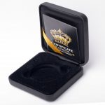 Колекційна срібна монета "Британія - Gold Black Empire Edition" 31,1 г - Зображення 2