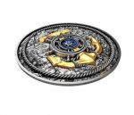 Коллекционная серебряная монета "Якорь" 62,2 г 2019 год — изображение 3