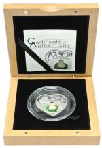 Колекційна срібна монета "З Днем Народження - Хлопчик та Серце" 15,55 г 2013 рік - Зображення 2