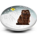 Колекційна срібна монета "Супер кіт - Шотландський висловухий" 31,1 г 2013 рік - Зображення 3