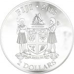 Колекційна срібна монета "Мій найкращий друг - Джек рассел тер'ер" 31,1 г 2013 рік - Зображення 3