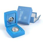 Коллекционная серебряная монета "Пушистый кот - Американский кэрл" 31,1 г 2013 год — изображение 2