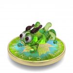 Колекційна срібна монета "Кленовий лист - Коник" 31,1 г 2022 рік - Зображення 8