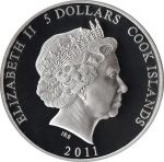 Колекційна срібна монета "Мультфільми - Шерхан" 31,1 г 2011 рік - Зображення 3