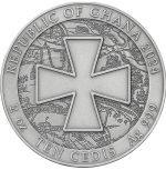 Коллекционная серебряная монета "Закаленная в боях" 62,2 г 2024 год — изображение 3