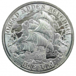 Коллекционный серебряный раунд "Черная Борода" 31,1 г 2023 год — изображение 3