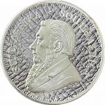 Колекційна срібна монета "Крюґерранд PLATED GREY" 31,1 г 2020 рік - Зображення 2