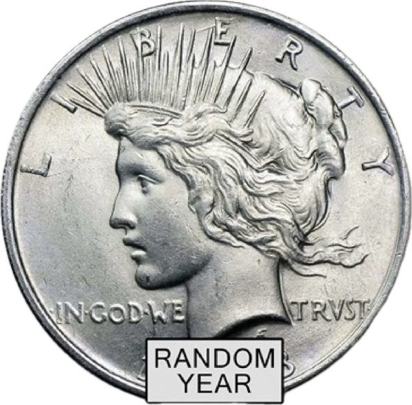Колекційна срібна монета "PEACE DOLLAR - Мирний Долар" 1921 - 1935 роки - Зображення 1