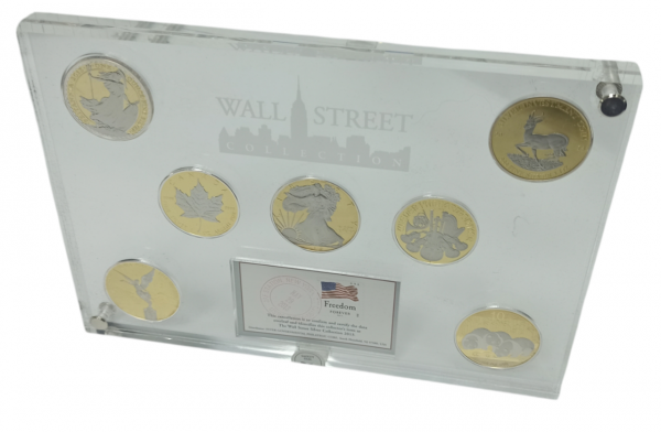 Колекційний набір срібних монет "Wall Street Collection 2013" - Зображення 1