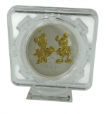 Коллекционная серебряная монета "Made for Each Other - Созданы друг для друга" 31,1 г 2023 год — изображение 4