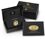 Колекційна золота монета "Леді Ліберті. 225-річчя Монетного двору США" 31,1 г 2017 рік - Зображення 2