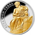 Колекційна срібна монета "Чесноти Королеви" 31,1 г 2022 рік
