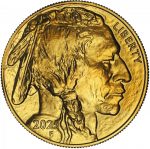Коллекционная золотая монета Американский Буффало (Бизон) 31,1 г