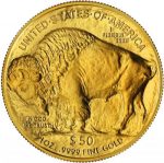 Коллекционная золотая монета Американский Буффало (Бизон) 31,1 г — изображение 2
