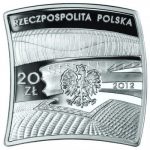 Колекційна срібна монета "EURO 2012" 28,28 г 2012 рік - Зображення 2