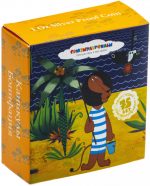 Коллекционная серебряная монета "Мультфильмы - Каникулы Льва Бонифация" 31,1 г 2011 год — изображение 4