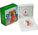 Коллекционная серебряная монета "Мультфильмы - Бременские музыканты, Влюбленная пара" 31,1 г 2011 год — изображение 2