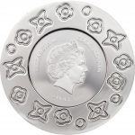 Колекційна срібна монета "Муранське скло - Серце" 20 г 2017 рік - Зображення 3