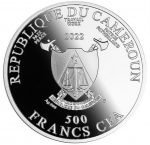 Коллекционная серебряная монета "Свадебное путешествие" 17,5 г 2022 год — изображение 3