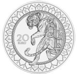 Колекційна срібна монета "Тигр" 20 г 2022 рік - Зображення 3