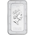 Колекційна срібна монета "Козоріг" 31,1 г 2011 рік - Зображення 3
