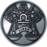 Колекційна срібна монета "Терези" 28,28 г 2013 рік