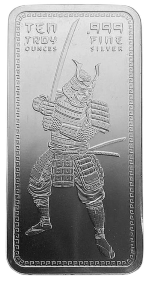 photo_2025-10-13_12-25-51 Колекційний срібний злиток "Самурай" 31,1 г - Зображення 1